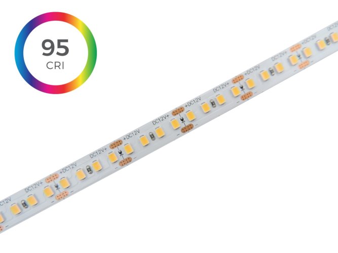 LED materiál a řízení - CRI>95, 18W LED pásek s vysokým podáním barev, 2250Lm/m, PROFI, 12V, IP20, 160LED/m, záruka 5 let - foto 1
