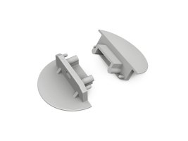 Difuzory a koncovky - GROOVE14 koncovka GEN2 s otvorem šedá, A3970022