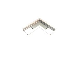 Úchyty, spojky, závěsný materiál - Rohová spojka pro profil RECESSED 1, bílá, LP301W-COR