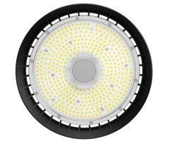 Průmyslová LED svítidla - 100W LED průmyslové svítidlo 190Lm/W, 230V, IP65, HBS100W-UFO, Stmívatelné 0-10V, 5 let záruka