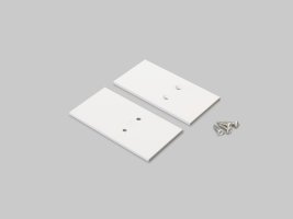 Difuzory a koncovky - Koncovka profilu VARIO30-27 bílá, V4570001s