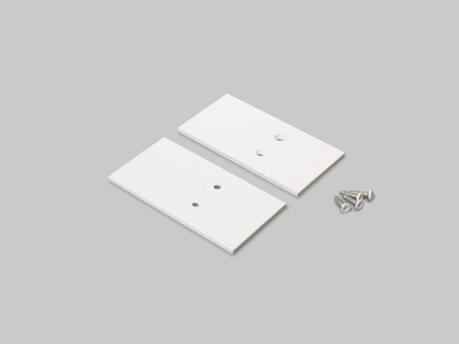 Difuzory a koncovky - Koncovka profilu VARIO30-27 bílá, V4570001s - foto 1