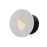 Vestavná bodová svítidla - LED vestavné svítidlo bílé, LED 3W, IP20, kulaté