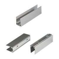 Úchyty, spojky, závěsný materiál - Hliníkové klipy pro Neon flex