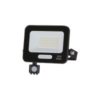 Přisazené reflektory s čidlem - LED SMD reflektor se senzorem 20W, IP65, černé provedení