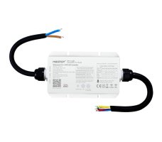 Voděodolné jednotky - Voděodolný IP67 LED přijímač 5v1 W+RGB+RGBW+CCT, (WiFi+2.4GHz), 12-36V, 20A, WL5-WP, Mi-Light