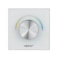 Nástěnné jednotky - Nástěnný ovladač pro jednobarevné a CCT LED pásky, 2,4GHz, DC12V-48V, P0-W, Mi-Light