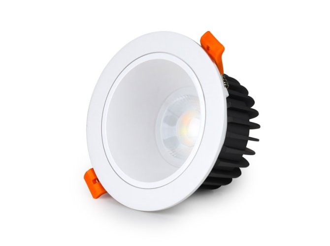 Vestavné svítidla - 12W LED svítidlo downlight RGB+CCT, RF 2.4GHz, antireflexní, FUT071, Mi-Light - foto 1