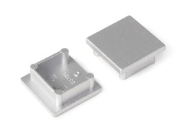 Difuzory a koncovky - Koncovka přisazeného profilu SMART16 stříbrná, F1990040