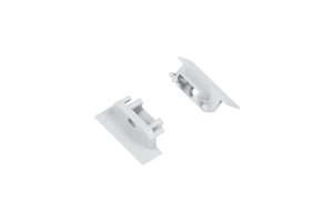 Difuzory a koncovky - Koncovka profilu GROOVE10.V2, stříbrná, K5999940