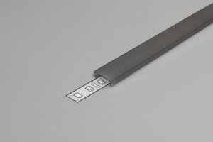 Difuzory a koncovky - Difuzor C click, nacvakávací, černý