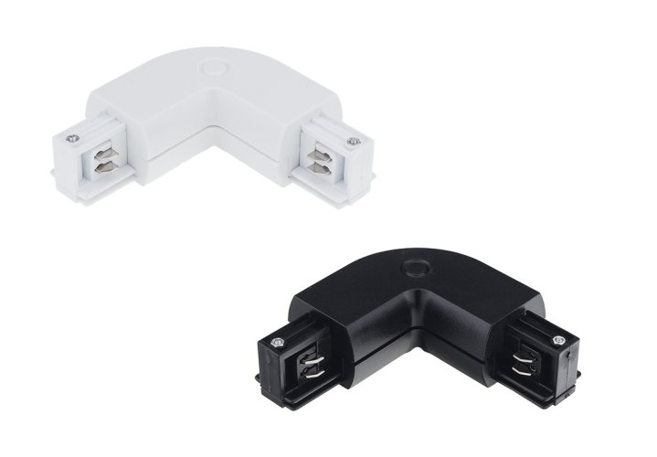 3 Fázový systém TRACK3 230V AC - Třífázová rohová L spojka systému TRACK3 - foto 1