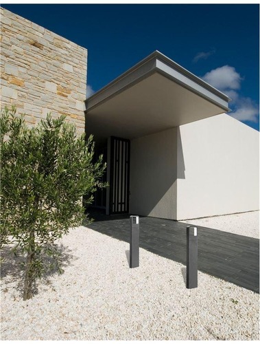 Sloupková - NV 713313 Venkovní sloupkové svítidlo ACQUA tmavě šedý hliník akrylový difuzor LED 5W 3000K 110-265V 38st. IP54 - NOVA LUCE - foto 1