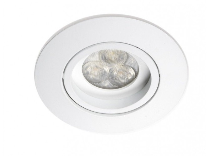 Kruhová - BPM 5004.09LED1.D40.3K.DA AKCE - Zápustné svítidlo Jant LED 7W Ø80mm 3000K 514lm DALI- BPM - foto 1