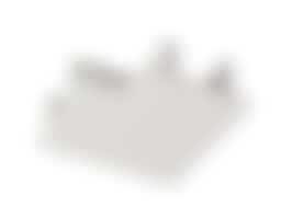 Lišty a příslušenství IVELA - IMPR 710091 Deko-Light kolejnicový systém 3-fázový 230V D Line krycí panel 90°-spojka bílá RAL 9016 77,6 mm - LIGHT IMPRESSIONS