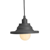 Dekorativní - RED R10621 AMICI závěsná silikonová lampa černá 230V E27 60W - RED - DESIGN RENDL