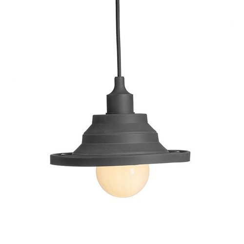 Dekorativní - RED R10621 AMICI závěsná silikonová lampa černá 230V E27 60W - RED - DESIGN RENDL - foto 1