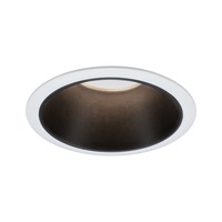 Vystaveno - P 93401 Vestavné svítidlo LED Cole 6,5W bílá/černá mat 3-krokové-stmívatelné 2700K teplá bílá - PAULMANN