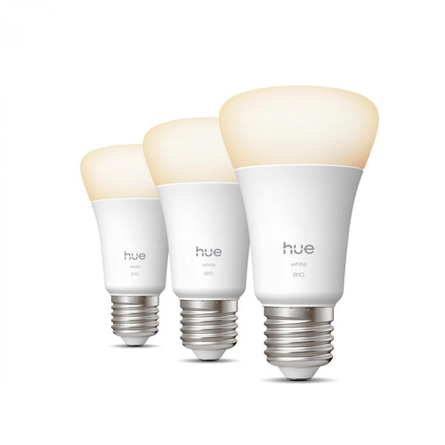 E27 - PH 8720169363700 Hue W 810 smart žárovka A60 E27, 7W, 810lm, teplá bílá (3 ks) - PHILIPS - foto 1