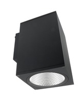 Nástěnná - IMPR 731185 Deko-Light nástěnné přisazené svítidlo - ShoreLine Pro hranaté, 33 W, DIM, 3000/4000 K, tmavěšedá