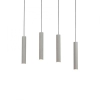 Vícečetná - PN 2204-22 ETON Závěsné svítidlo, barva betonu, GU10, do interiéru, 4-ramenné - PAUL NEUHAUS