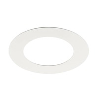 Pojistky, baterie, startéry - LA 1006140 Numinos® S montážní rámeček kulatý 160/100 mm bílý - BIG WHITE (SLV)
