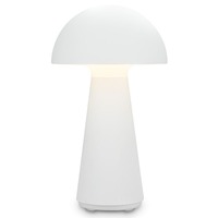 Na stůl - BRILO 7421016 LED nabíjecí stolní lampa 28 cm 2,6W 300lm bílé - BRILO
