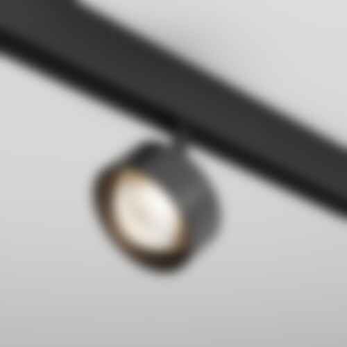 Lištové Magnetic Maytoni Exility - M TR217-2-15W3K-B Svítidlo pro kolejnicový systém Lens 3000K 15W 770lm černý hliník teplá bílá Exility - MAYTONI - foto 1