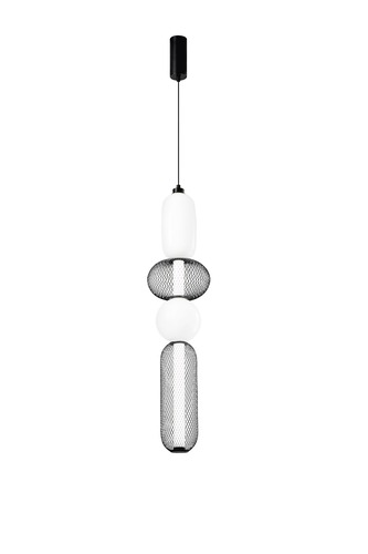 Vícečetná - FAN LED-INKAS-S4-NER Závěsné LED svítidlo Inkas černé 31W 3720lm CCT 3000/3500/4000K 22 x 264 cm - FANEUROPE - foto 1