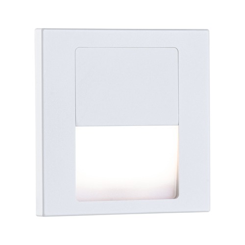Zapuštěná - P 79999 LED vestavné svítidlo do zdi Tsaro hranaté 80x36mm 1W 230V 2700K bílá mat - PAULMANN - foto 1
