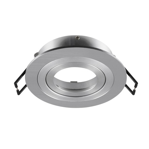 Kruhová - LA 1007351 NEW TRIA® 75 kroužek pro vestavbu do stropu, D: 9.3 H: 2,6 cm, IP 20, hliník - BIG WHITE (SLV) - foto 1