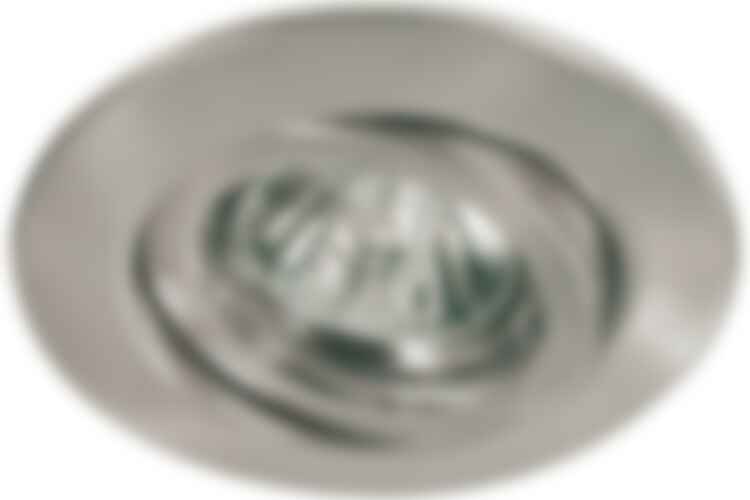 Kruhová - P 98968 Zápustné svítidlo Quality výklopný max.50W 12V GU5,3 51mm kartáč - PAULMANN - foto 1