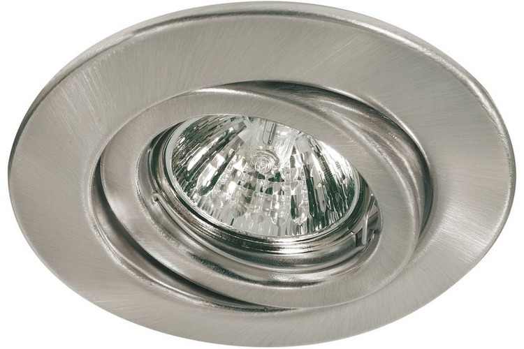Kruhová - P 98968 Zápustné svítidlo Quality výklopný max.50W 12V GU5,3 51mm kartáč - PAULMANN - foto 1