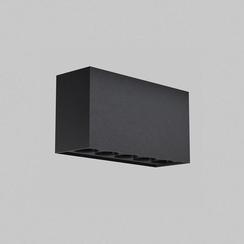 Přisazená - M O309CL-L10GF3K Stropní svítidlo Ares 3000K 10W teplá bílá 700lm černý kov/sklo IP54 - MAYTONI - foto 1