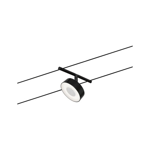 Svítidla - P 94480 LED lankový systém Circle spot 5W 3000K 12V černá mat/chrom - PAULMANN - foto 1