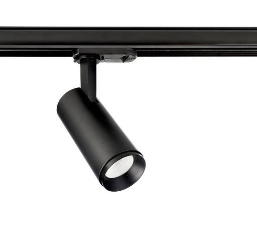 Ovladače a stmívače pro jednobarevné LED pásky - IMPR 707166 Deko-Light 1-fázový kolejnicový systém bodové svítidlo, Lucea, Tilt, 6 W, DIM, 2700 K, 220-240V tmavě černá RAL 9005 - foto 1
