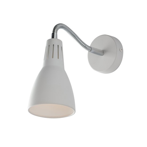 Bodová - FAN I-LOGIKO-AP BCO Nástěnné svítidlo Logiko, bílé, 1 x E14, 8,5 x 33,5 cm - FANEUROPE - foto 1