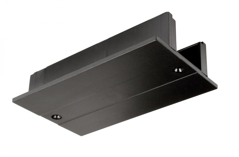 Lišty a příslušenství IVELA - IMPR 710522 Deko-Light 3-fázový kolejnicový systém - D Line DALI vestavný krycí panel prodlužovací spojení, černá - LIGHT IMPRESSIONS - foto 1