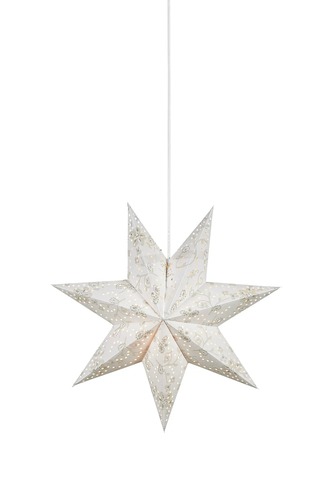 Interiérové dekorace - MAR 700118 Aratorp bílá závěsná hvězda 45 cm - Markslöjd - foto 1