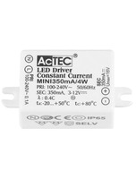 Stabilizovaný proud - NV 9020170 DRIVER 4W ACTEC MINI IP65 100-240V 3-12V DC 350mA nestmívatelné - NOVA LUCE