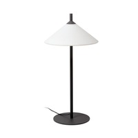 Sloupková - FARO 71575-01 SAIGON šedá/bílá stojací lampa 1M R55 - FARO