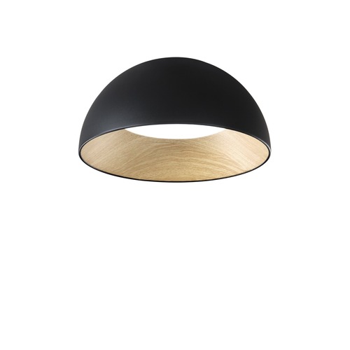Kruhová - FAN LED-COCO-PL50-NER Stropní LED svítidlo COCO černá, 40 W, 5250 lm, CCT, 50 x 29 cm - FANEUROPE - foto 1