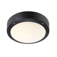 Kruhová - NOR 77636003 Stropní svítidlo Desi 22 1x12W E27 černá opál - NORDLUX