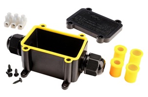 Příslušenství - IMPR 930712 Deko-Light Outdoor 2-násobný-rozbočovač hranatý kabel 5-12mm, 0.5-2,5mm², 450V AC/24A, T