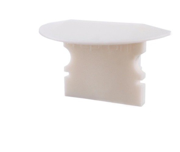 Krytky pro Al profily - IMPR 978130 Koncovka P-ET-02-10 bílá 25 mm 2 ks - LIGHT IMPRESSIONS - foto 1