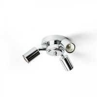 Dekorativní - RED R11799 POSTE stropní základna chrom 230V E27 3x20W - RED - DESIGN RENDL