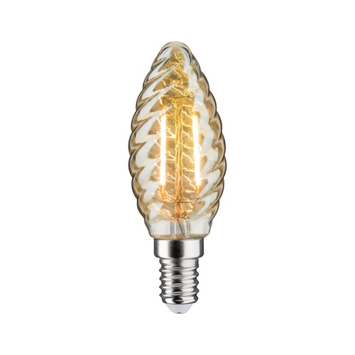E14 - P 28708 LED svíčka 2,6 W E14 zlatá zlaté světlo - PAULMANN - foto 1