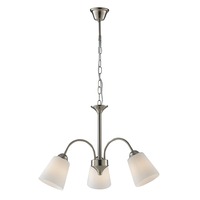 Dekorativní - FAN I-1162/3 NIK Závěsné svítidlo 1162, nikl, 3 x E14, 55,5 x 87 cm - FANEUROPE
