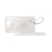 Dekorativní - ILUX 174822 BOOK-2 AP2 BIANCO - IDEALLUX