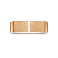 Nepřímé osvětlení - ILUX 088266  Nástěnné svítidlo Ideal Lux Clip AP2 small oro 088266 zlaté 44cm   - IDEALLUX